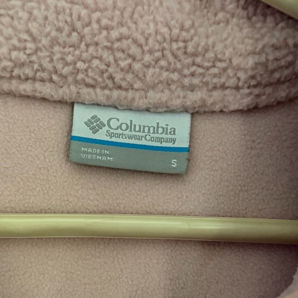 Columbia Light Pink Sherpa Jacket - Picture 3 of 3